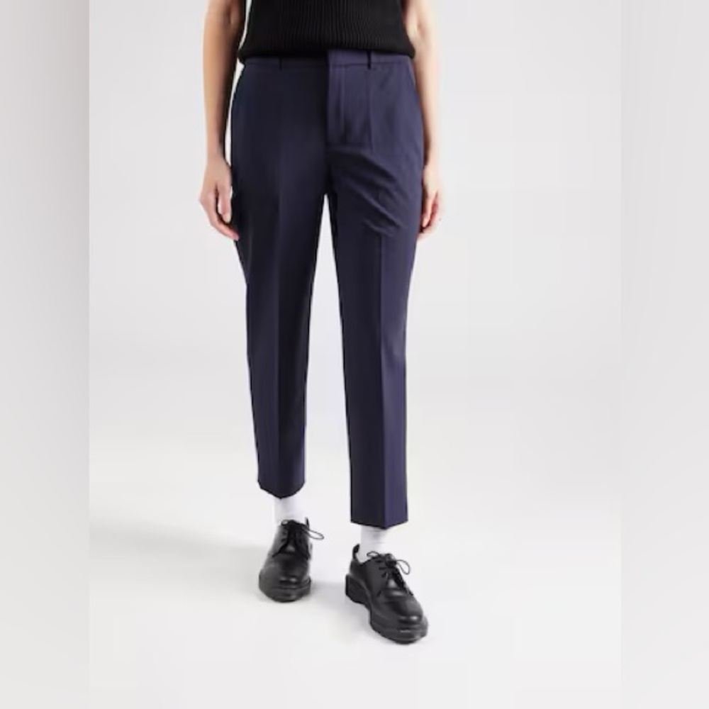 Drykorn for Beautiful People Navy Blue Trousers Women’s Size 26 Cotton Career